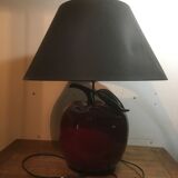 Lampe pomme en céramique