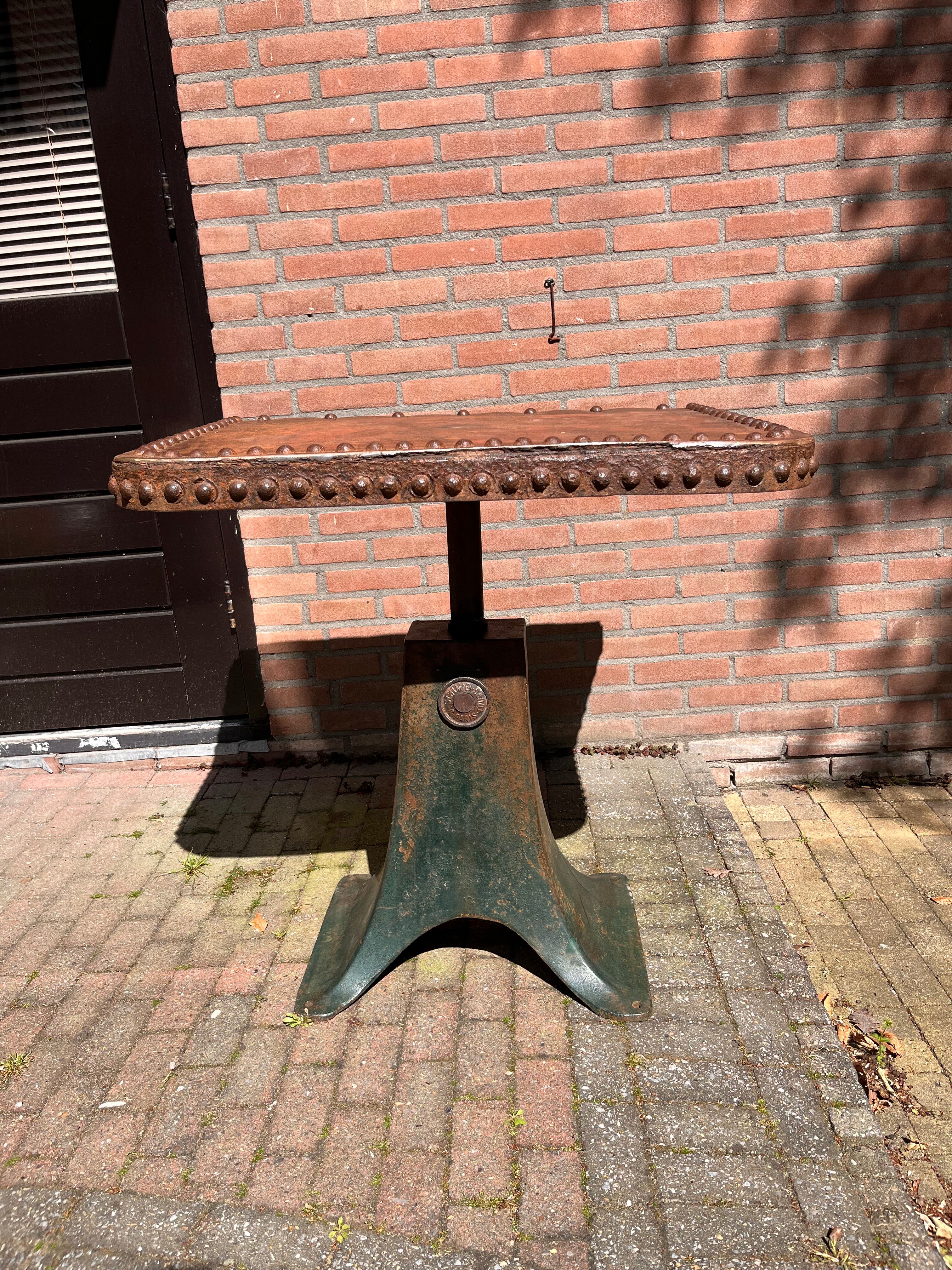 Table industrielle J. Schmid Tours Paris