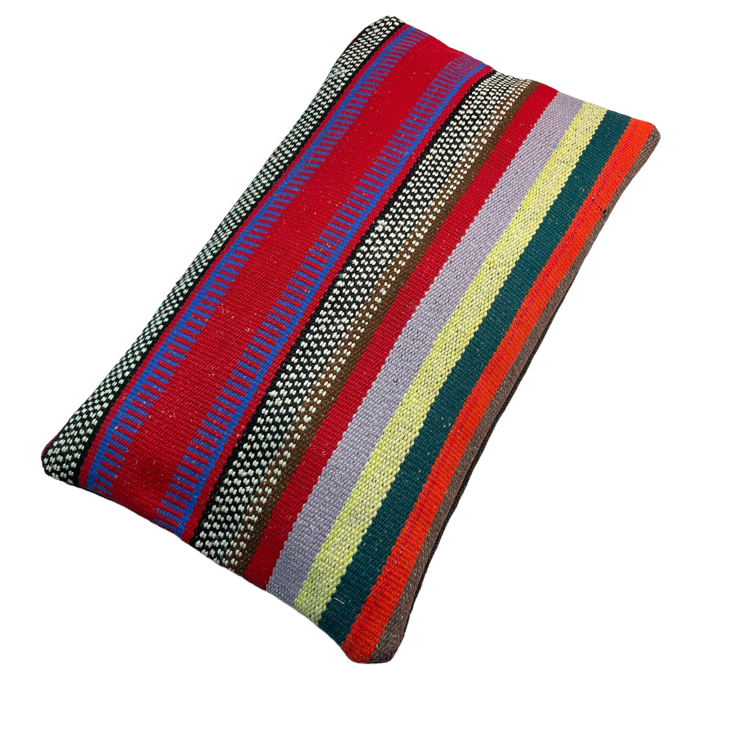 Turkish handmade kilim cushion cover , 30 x 50 cm