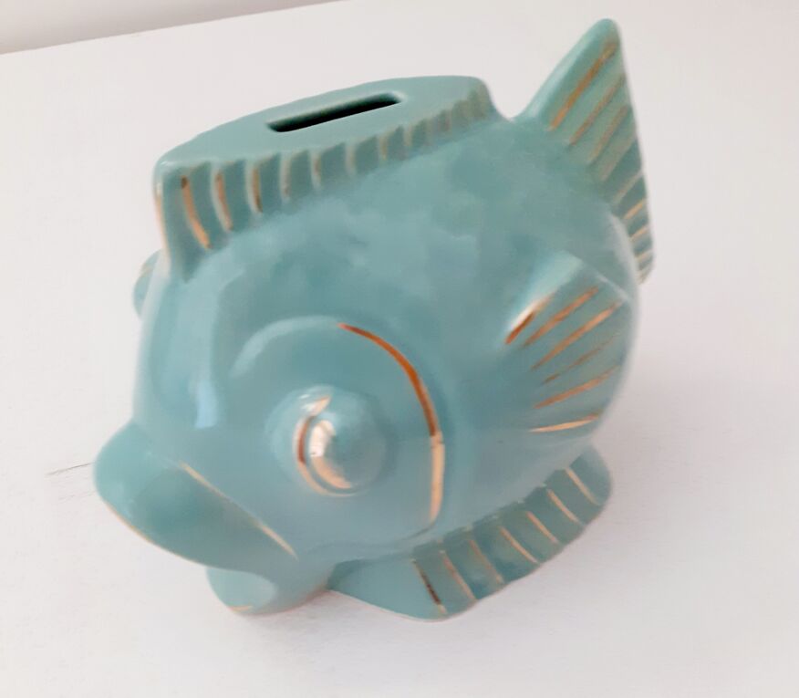 Piggy bank fish