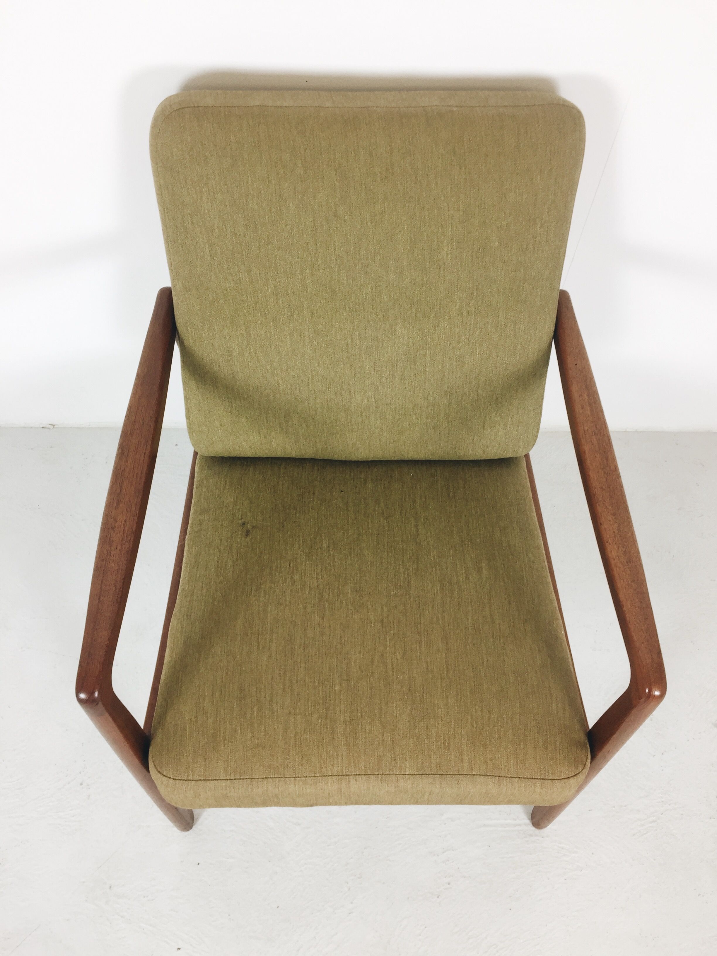 Ole Wanscher teak easy chair model FD109 for France & Søn, Denmark, 1960s