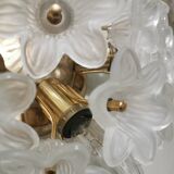 Vintage flower ceiling light