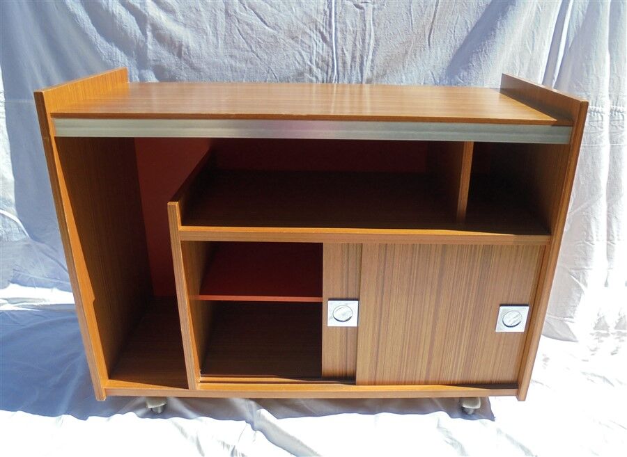 Vintage furniture on wheels