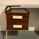 1960 VINTAGE DESK FORMICA METAL TUBING 4 DRAWERS