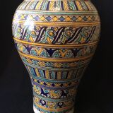Fez Morocco great Khabya Jarre in earthenware H 44.5 cm late 19th 19th century