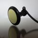 Bakelite coat and pale yellow laqué metal 50 60 years