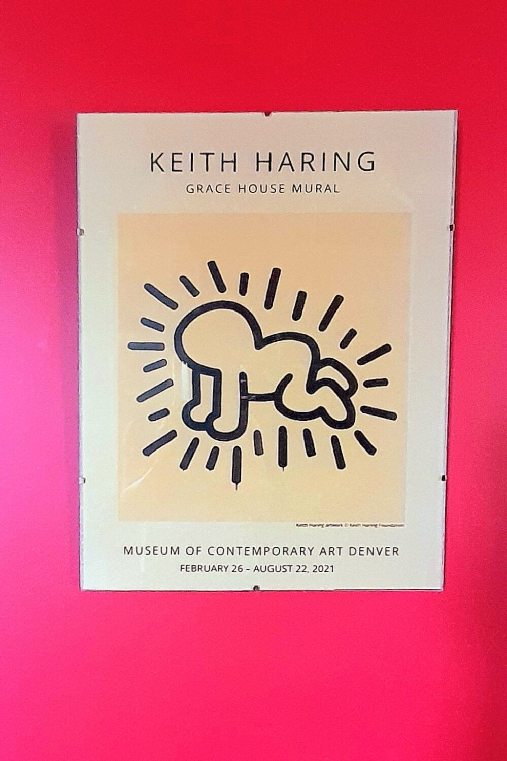 Radiant Baby Keith Haring poster
