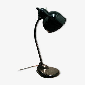 Old black modernist lamp 1930