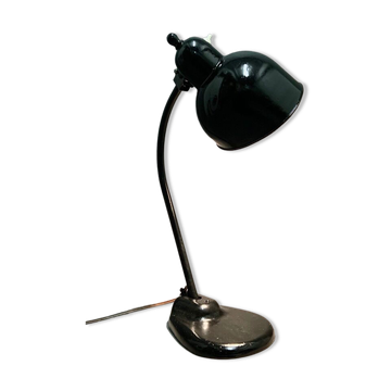 Ancienne lampe moderniste noir 1930