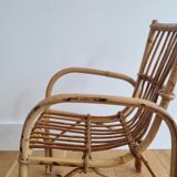 Fauteuil rotin enfant