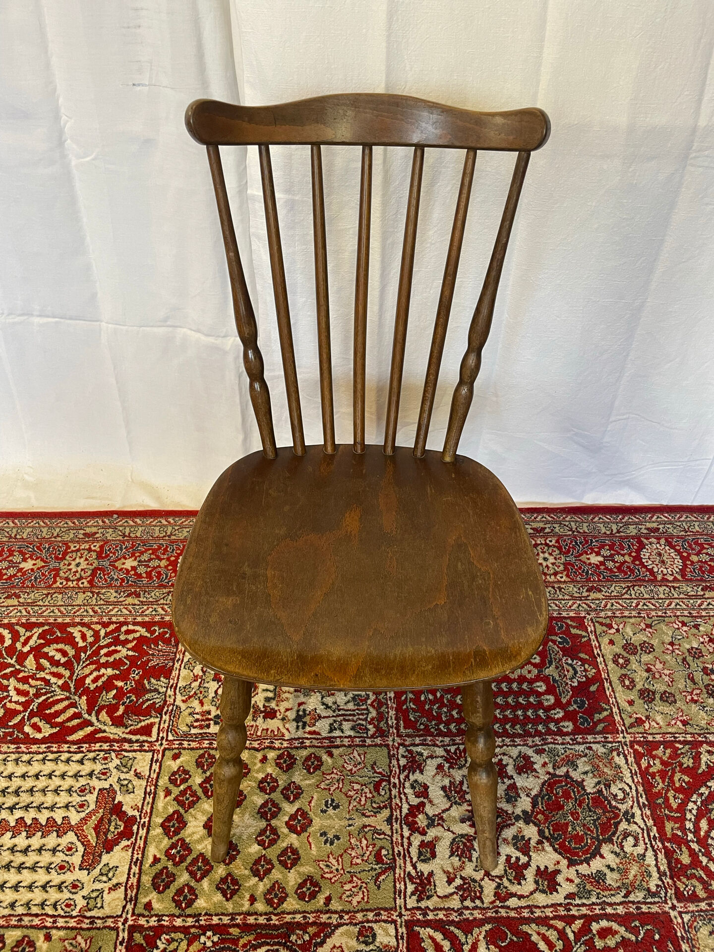 Chaise vintage Baumann modèle Tacoma en bois