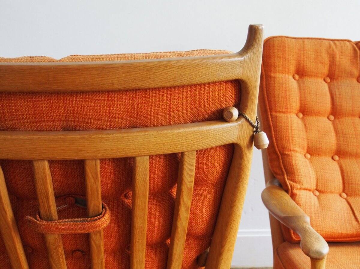 Guillerme and Chambron pair of armchairs