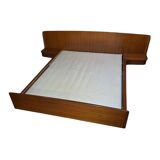 Scandinavian teak bed from the 1960s.