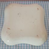 very nice bannette in soft paste (Paris 18th) décor in grisaille