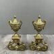 Chenets en bronze style Louis XVI, XIXème siècle