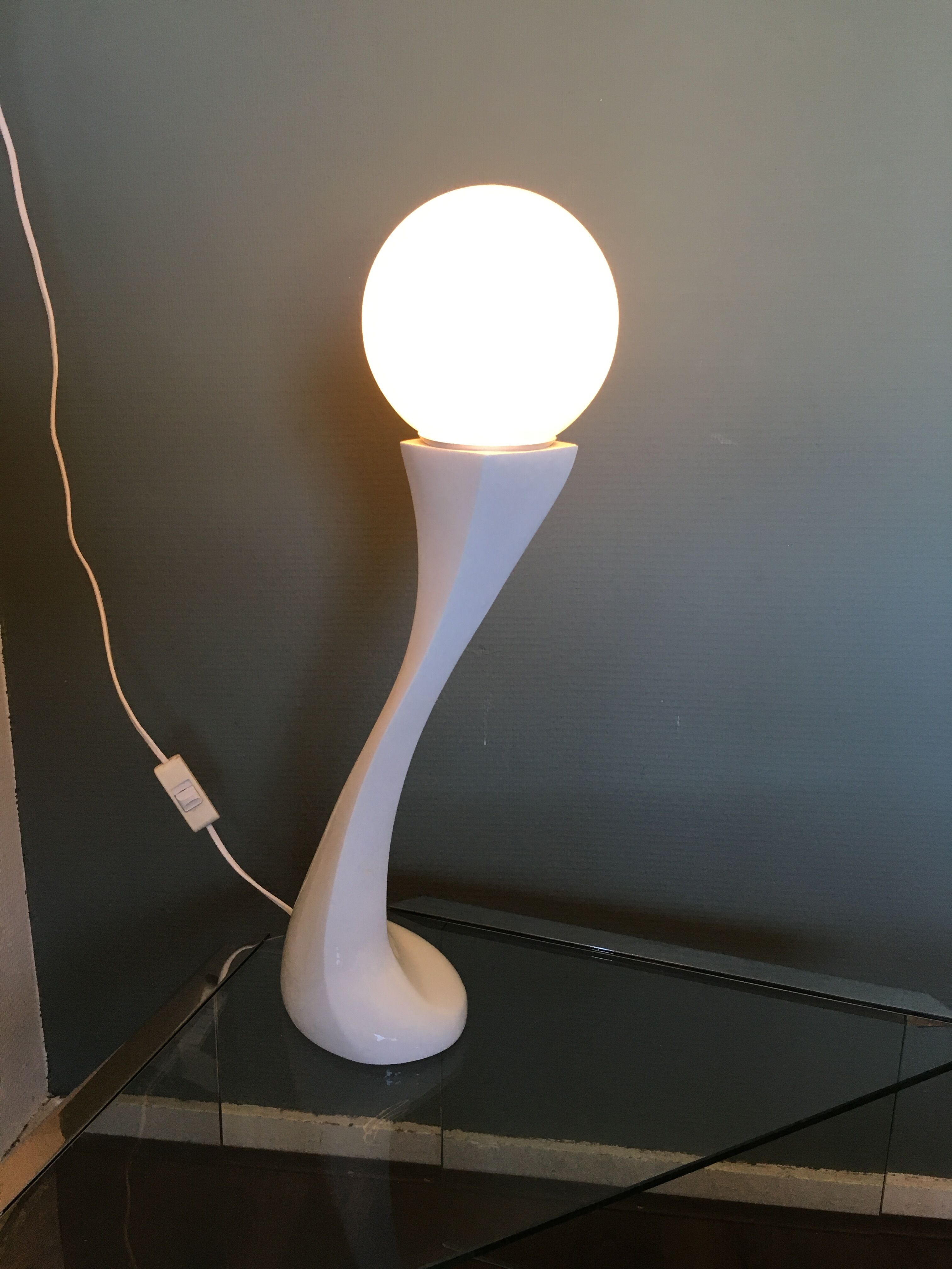 Vintage table lamp, 1970