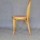 Set of 4 THONET chairs No. A 738 from 1920, caned - bistro -