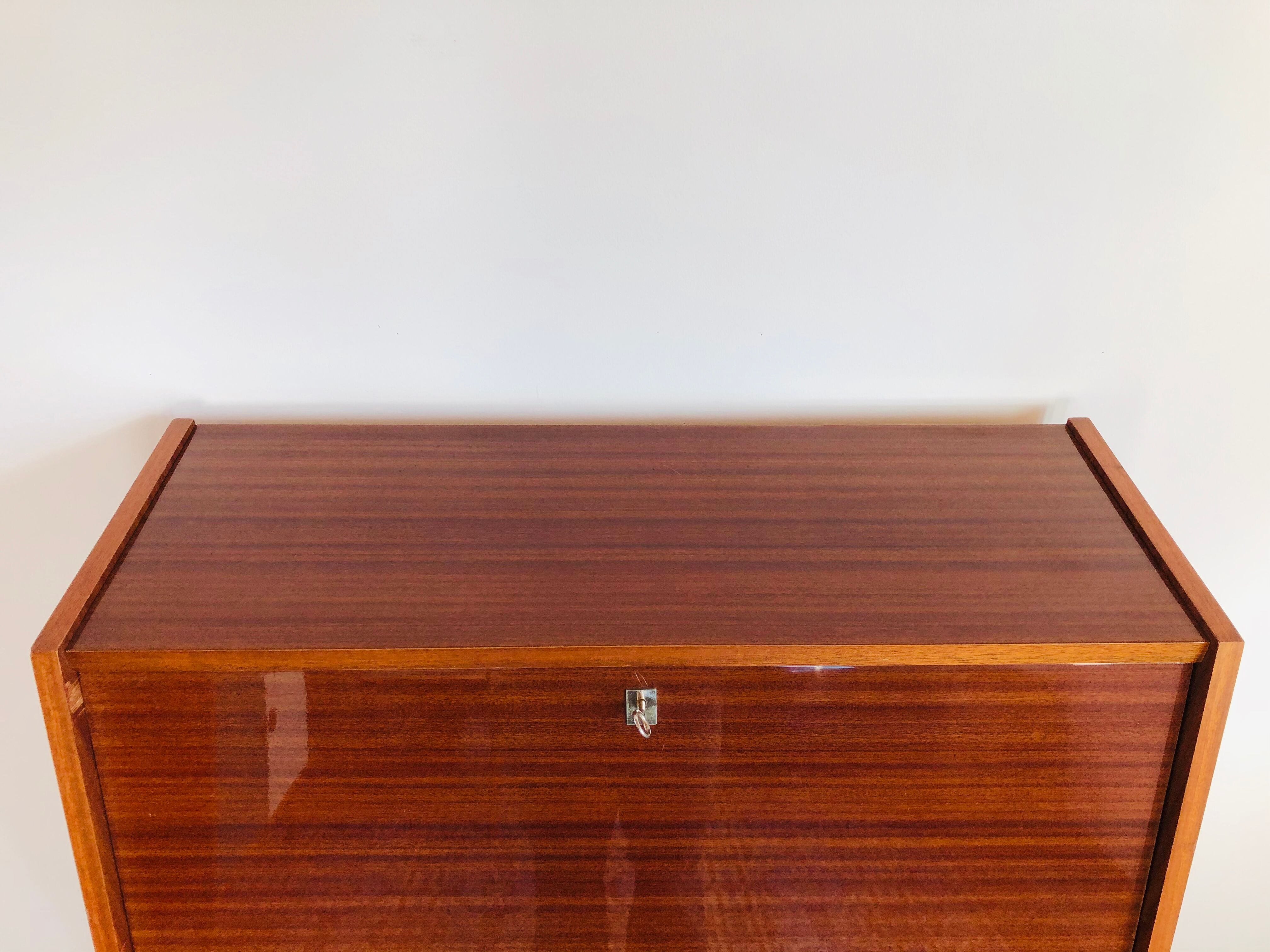 Vintage mahogany secretary