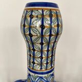 Ancient majolica earthenware vase