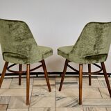 Set of four chairs designed by Radomir Hoffman, TON Czechoslovakia, 1960s.