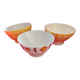3 old bowls from the 70s, Digouin, Paris porcelain....