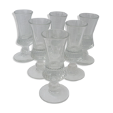 Set de 6 verres anciens