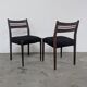 6 chaises vintage design scandinave