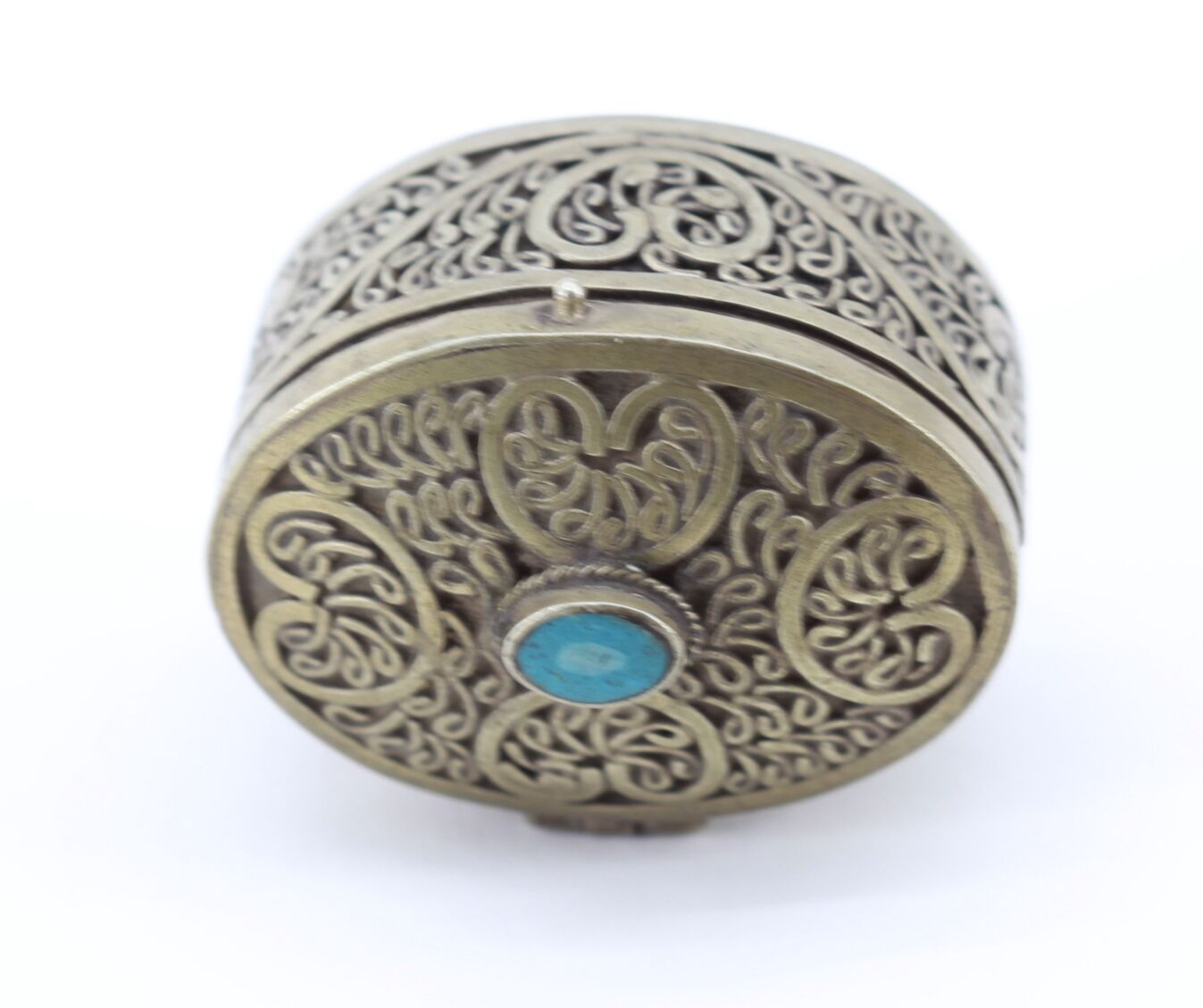 Ethnic filigree jewelry box