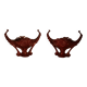 Pair of Art Nouveau planters