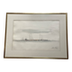 Aquarelle moderniste de Hubert Gignoux Palma de Majorque vintage 1970