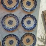 Assiettes à dessert Jules Vieillard