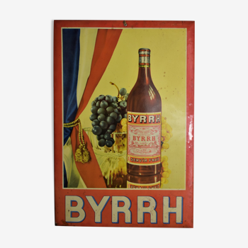 Plaque BYRRH  vintage