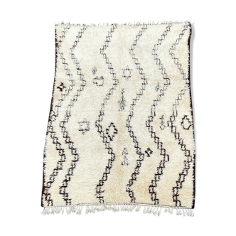 Beni Ouarain's old berber carpet 200x300 cm