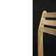 Vintage oak dining chairs in modern Scandinavian mid-century style by Sax Møbelfabrik, 1960s, set of 4.