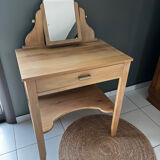 Coiffeuse en bois massif