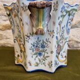 Cache pot faience rouen xixeme
