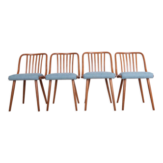 Dining Chairs by Antonin Suman for Ton, 1960s, Set of 4