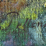 HST painting "Landscape of undergrowth" signed Léon PELLENC (1819-1894)