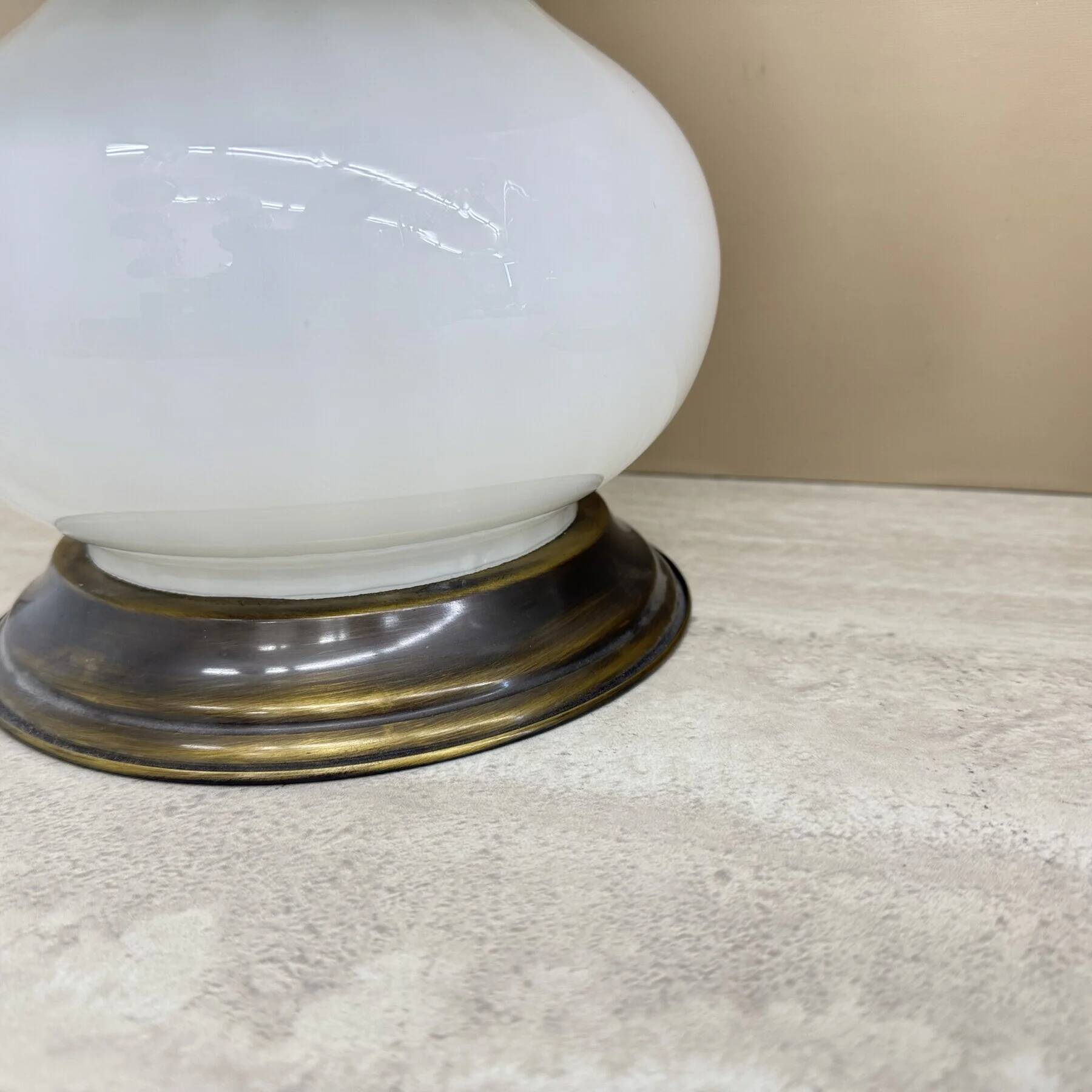 XL mid-century design Murano glass swirl lamps, 1970s