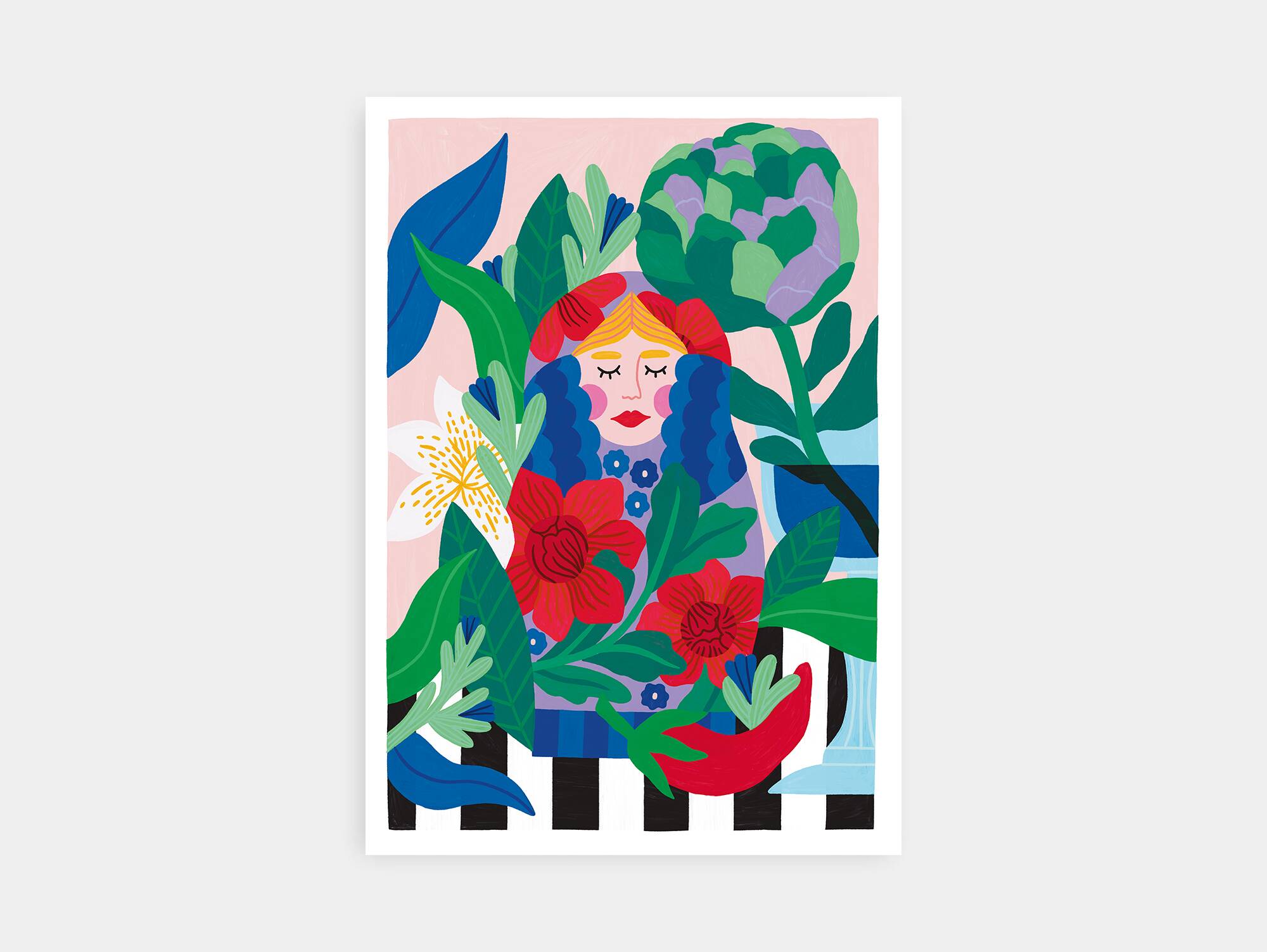 Chili pepper - A4 illustration