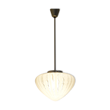 Mid-century Glass Pendant,Czechoslovakia,1970's.