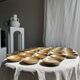 Set of 29 CNP village France D19 soup plates