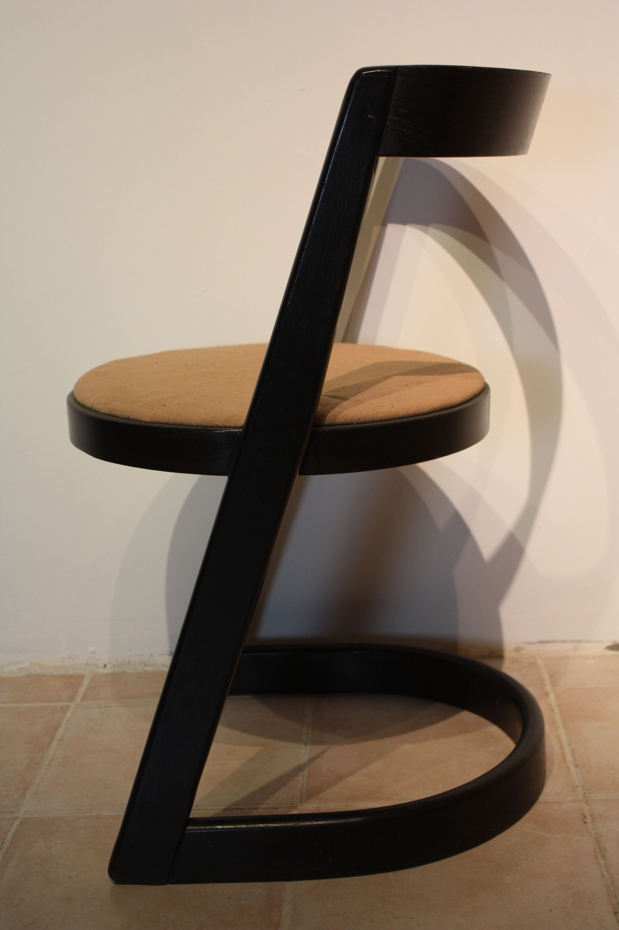 Chaises tonneau Baumann vintage 1960