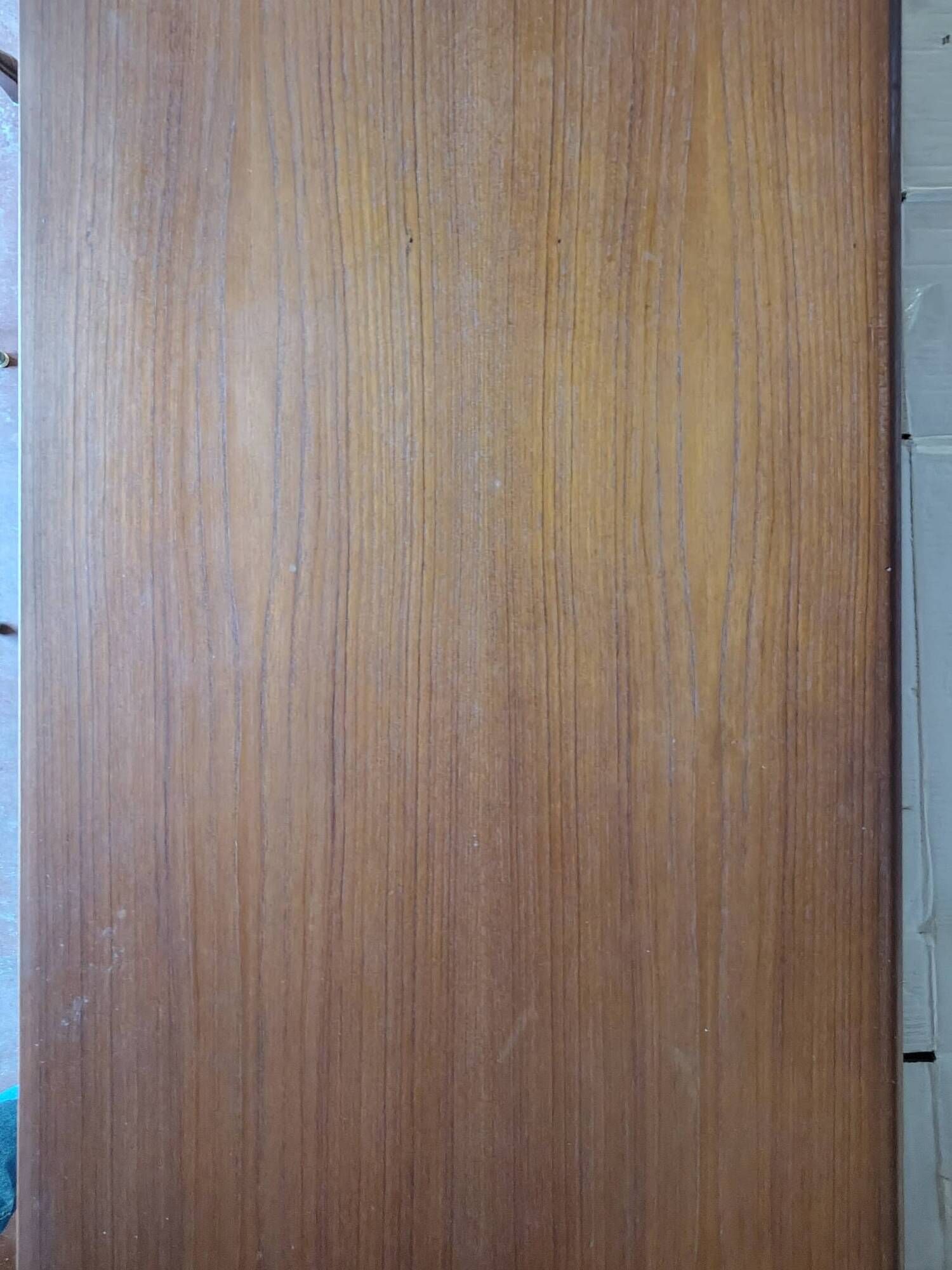 Buffet avec portes à volets roulants, danois, vintage, teck, produi par Dyrlund