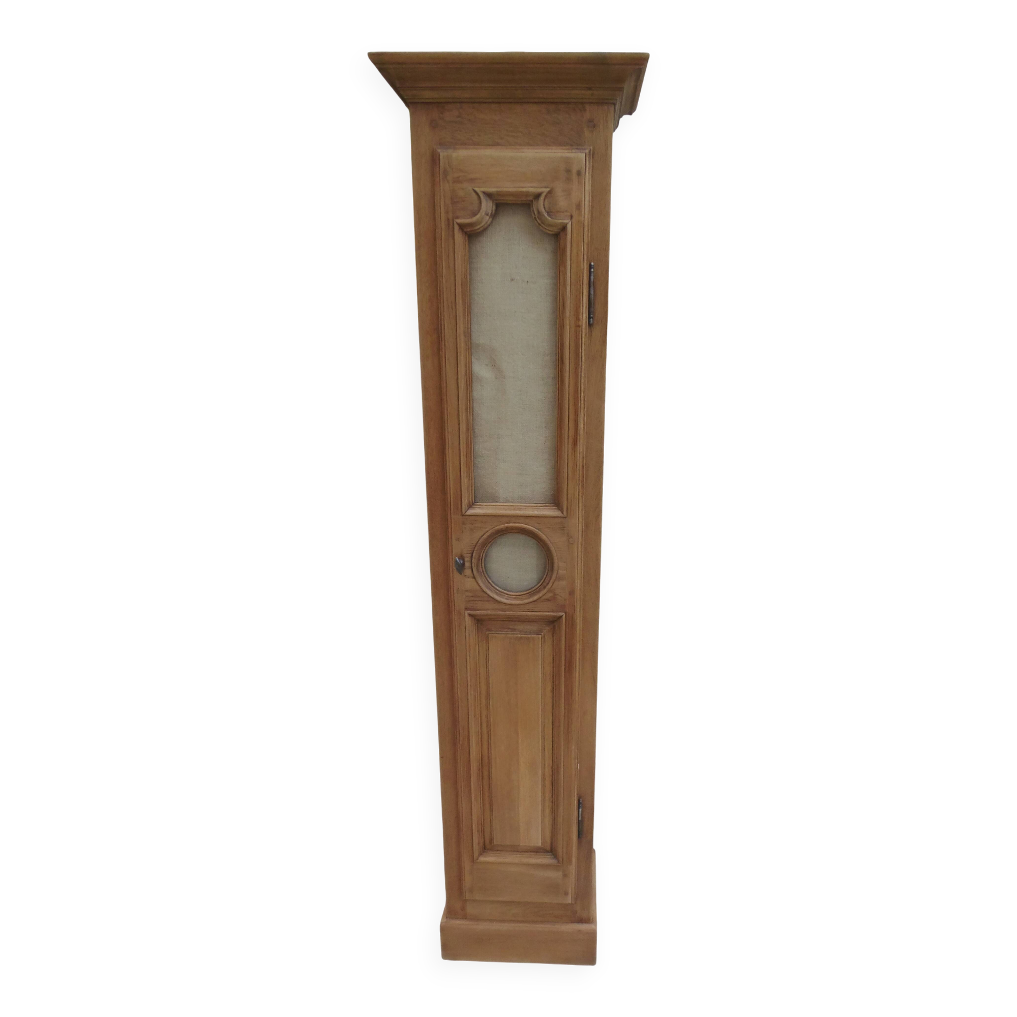 Small oak wardrobe with waxed finish