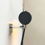 Mid-century minimalist wall lamp attributed to Egon Eiermann for Beisl, 1960s.