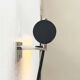 Mid-century minimalist wall lamp attributed to Egon Eiermann for Beisl, 1960s.