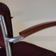 Bauhaus style Gispen Stalachrome chair 1930-1940s