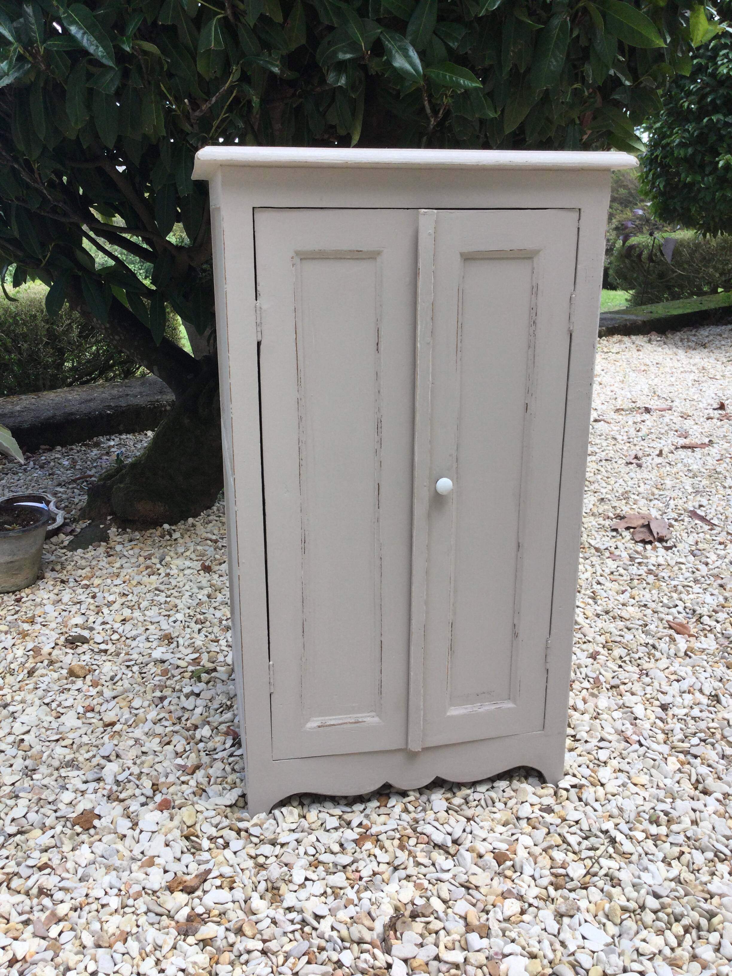 Small old patinated piece of furniture