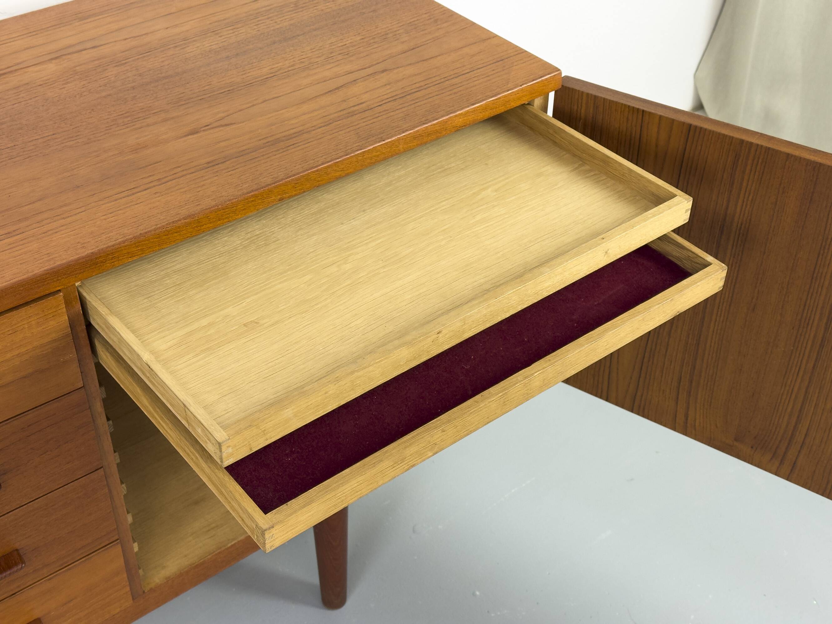 Teak Sideboard by Hans J. Wegner for Ry Møbler, 1959